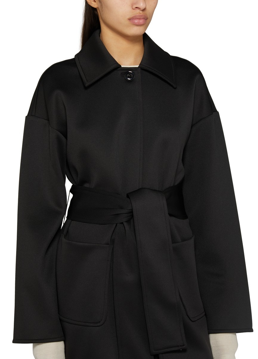 Rauche belted coat - LEISURE - 4