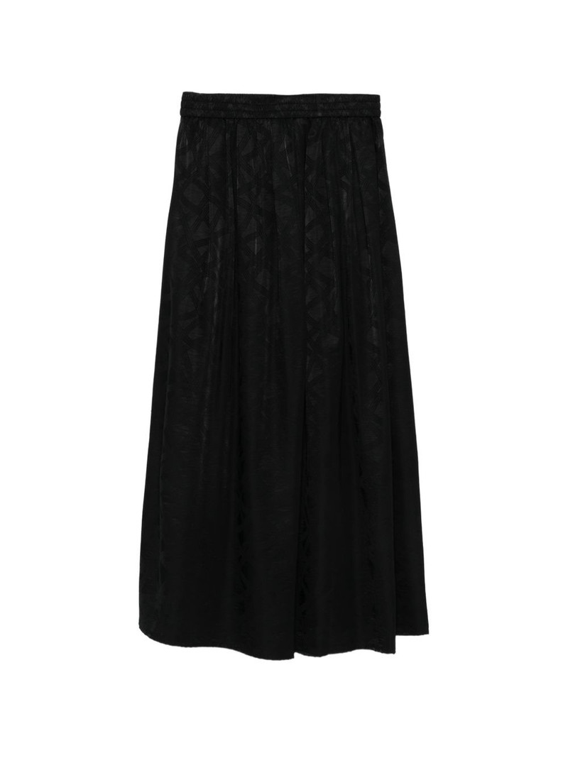 ELEH elasticated patterned skirt outlook