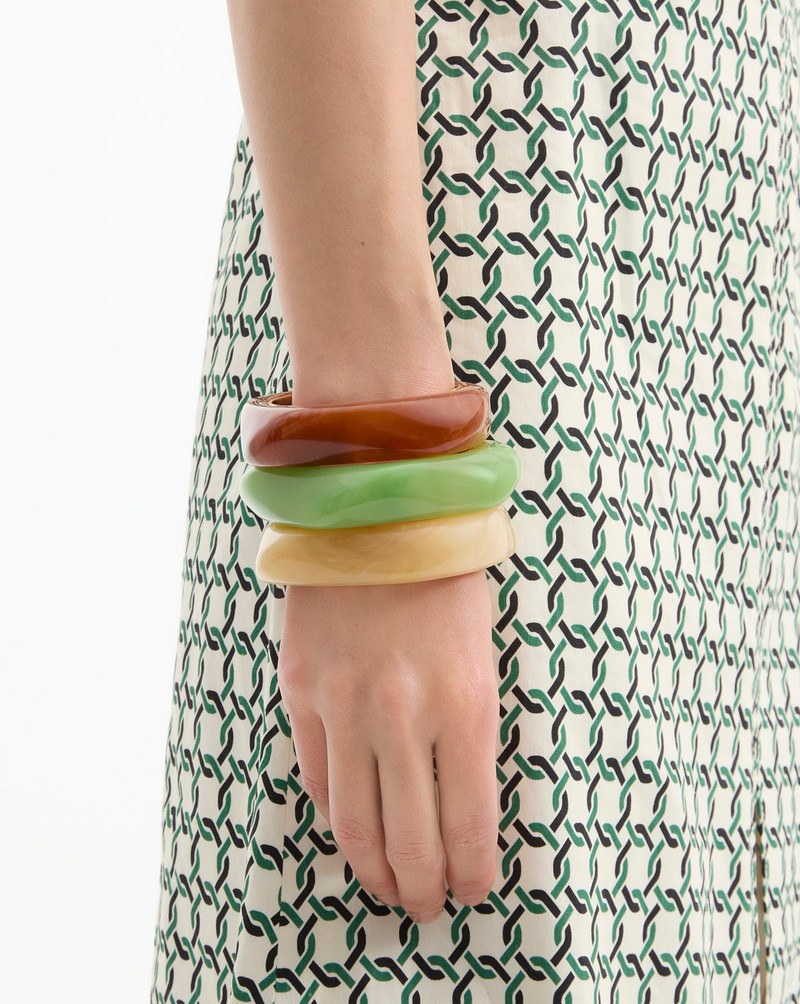 VERONICA BEARD SCULPTED RESIN BANGLE outlook