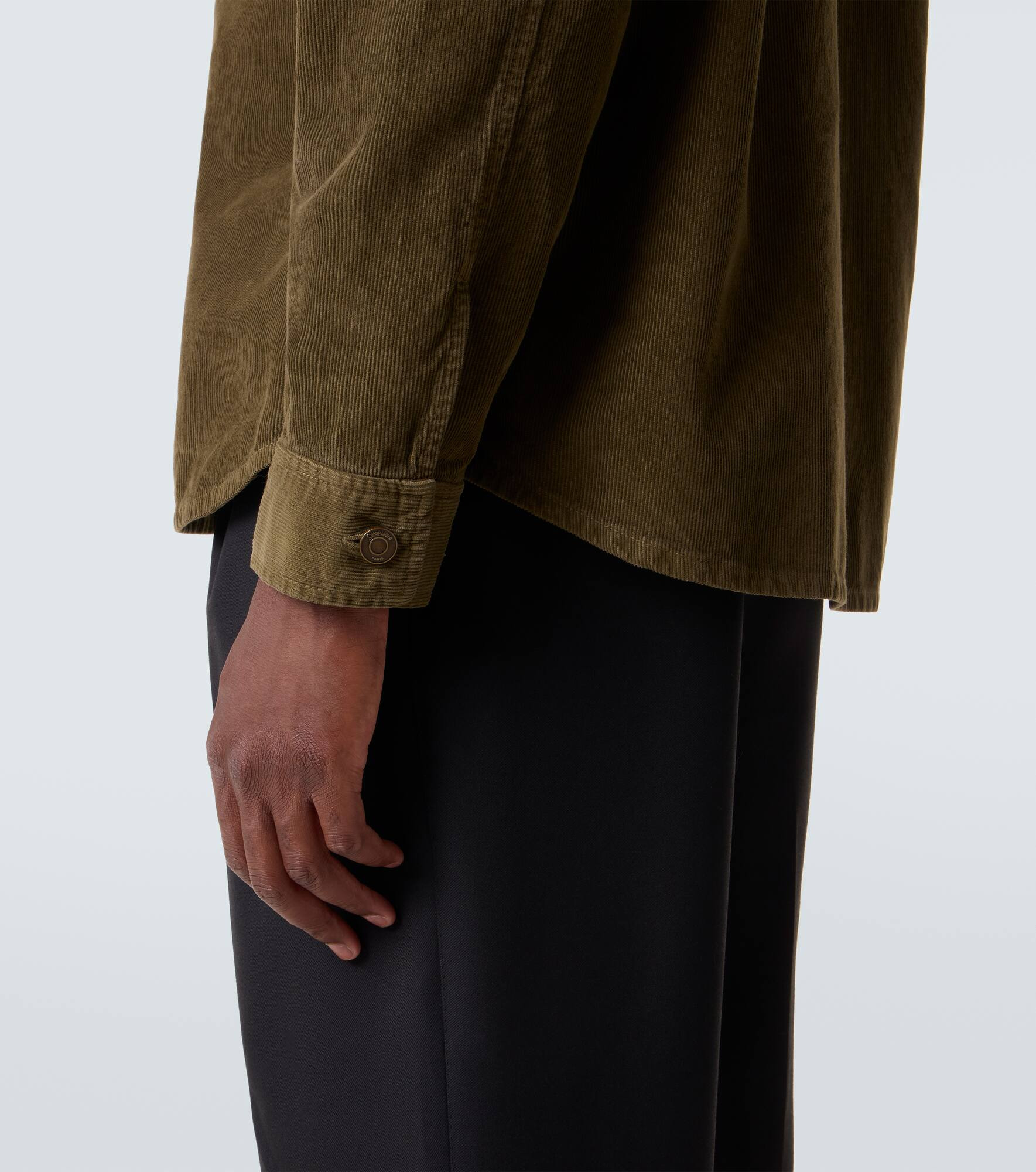 Cotton corduroy overshirt - 6