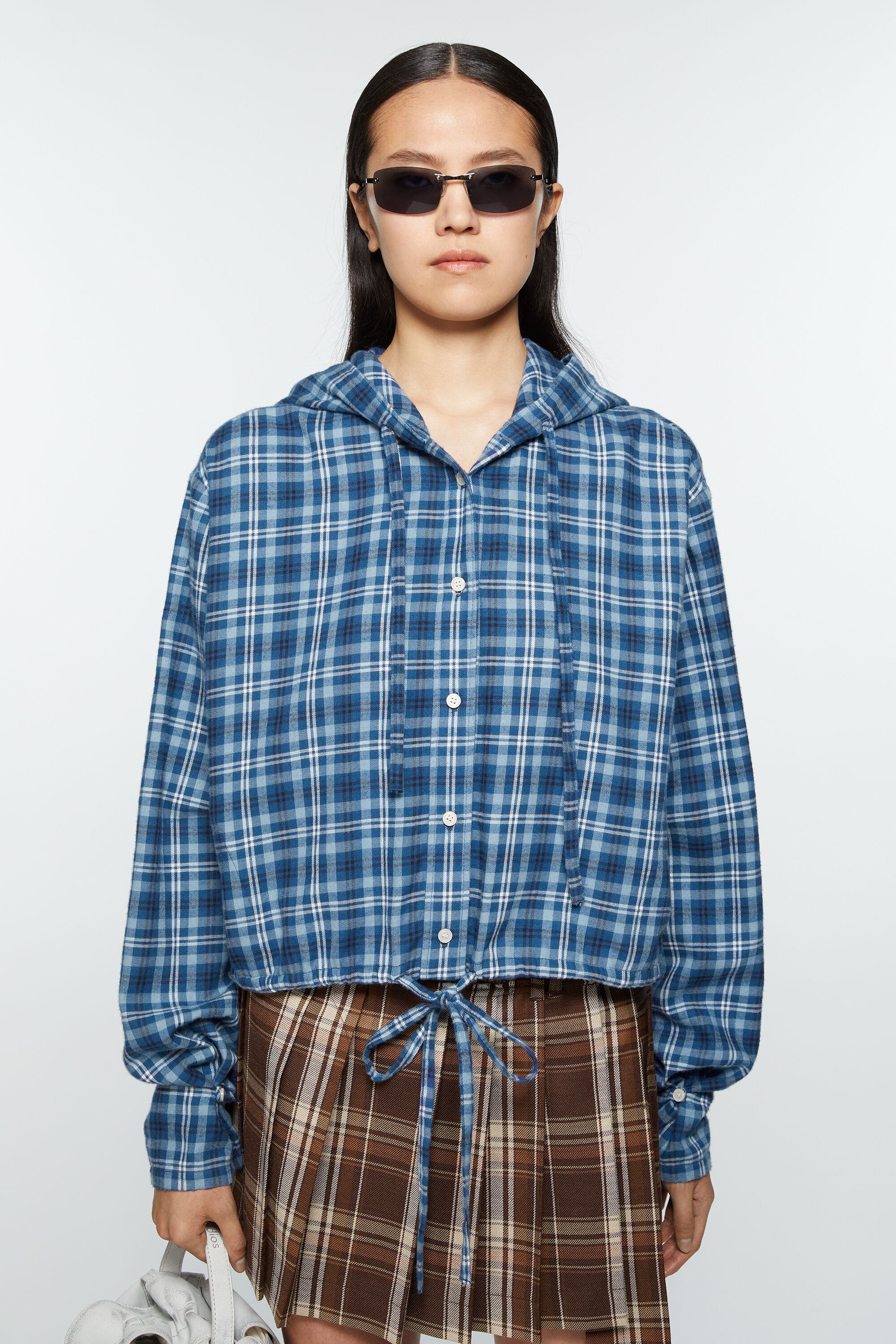 Hooded shirt - Mid blue/Dusty Blue - 2