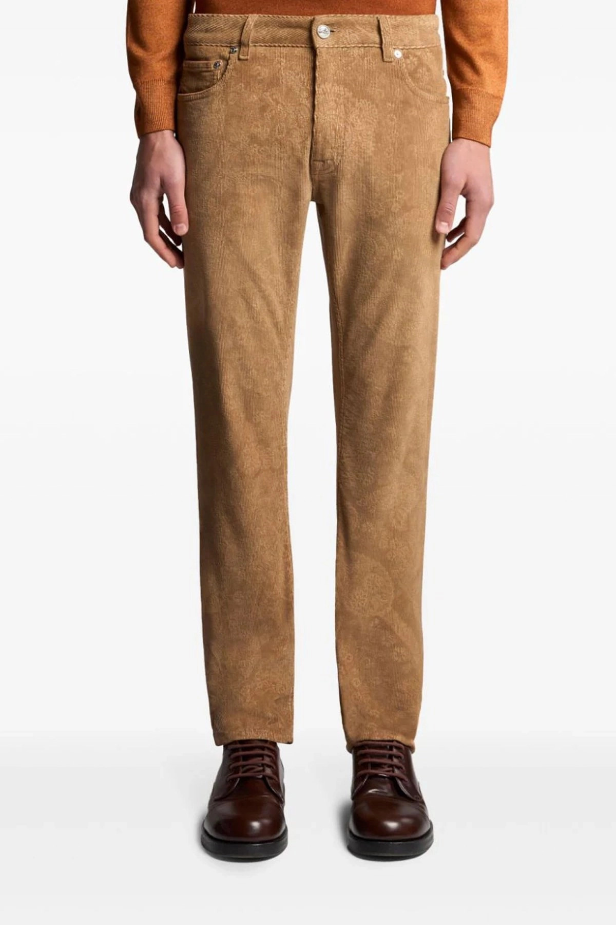 'Paisley' velvet pants - 2