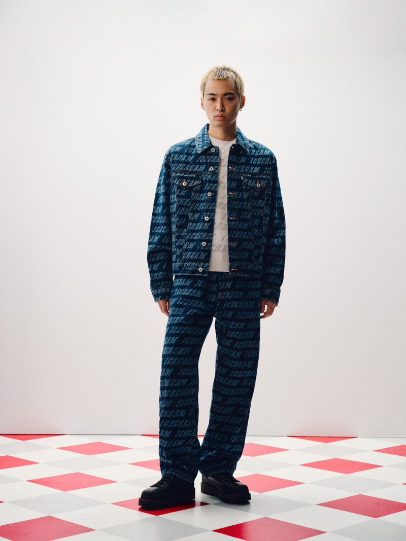 ICECREAM REPEAT LOGO DOUBLE SCOOP DENIM PANT outlook