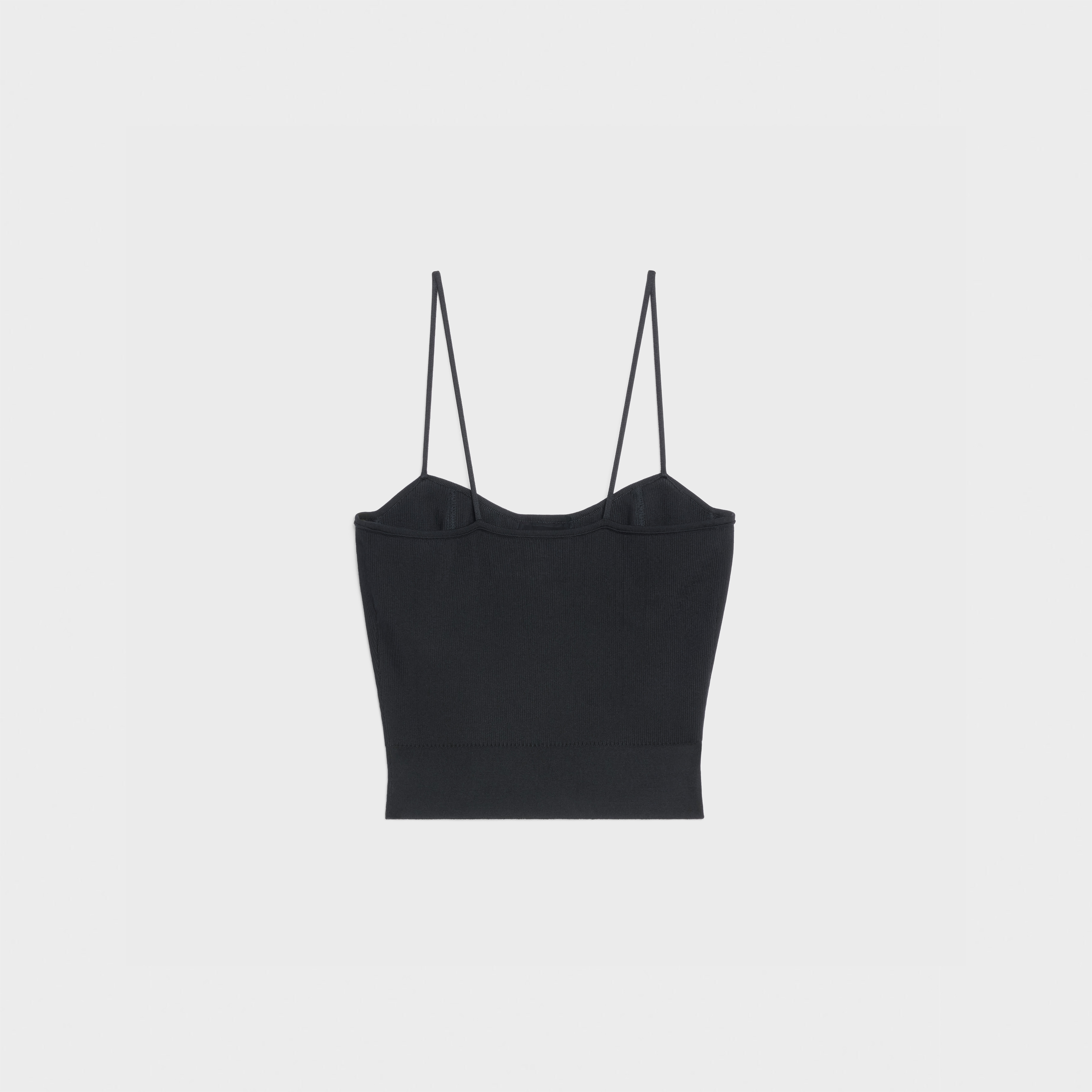 BUSTIER TOP IN UNDERPINNING SILK - 2