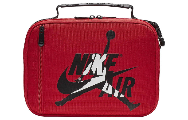 Jordan Air Jordan Insulated Lunch Bag Box 'Red Black' 9A0258-R78 outlook
