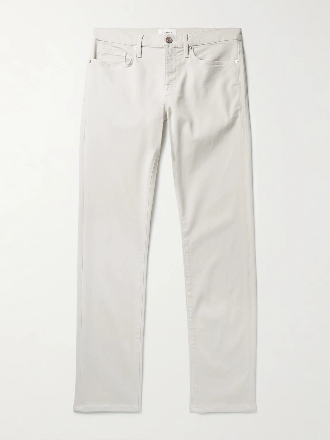L'Homme Slim-Fit Stretch Lyocell-Blend Trousers - 1
