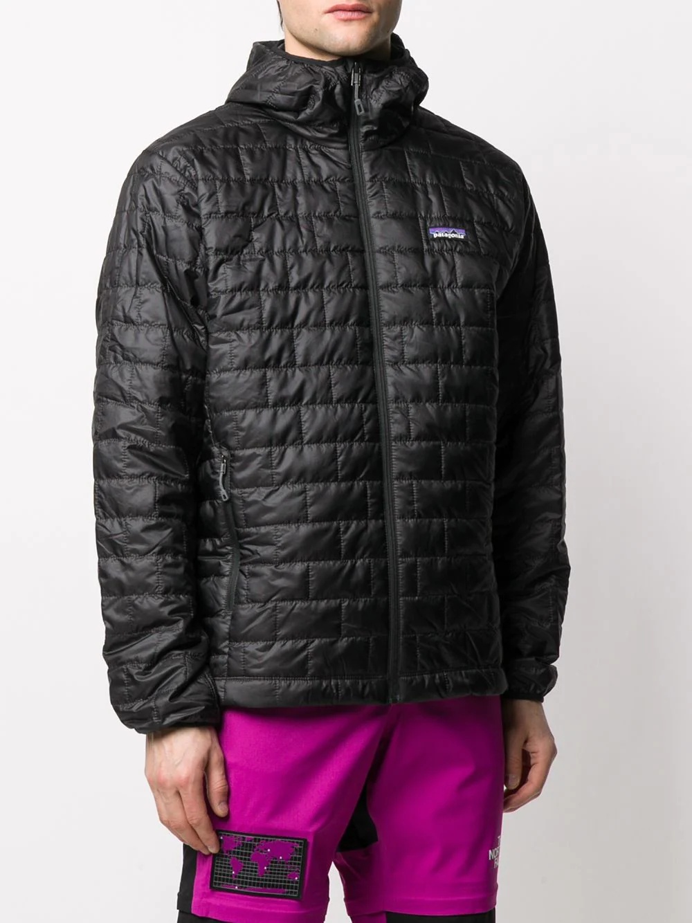 hooded padded jacket - 3