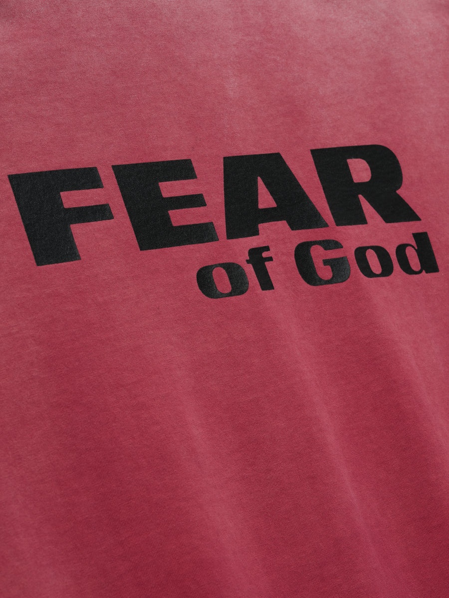 Relaxed "Fear Is Gone" Tee - 3