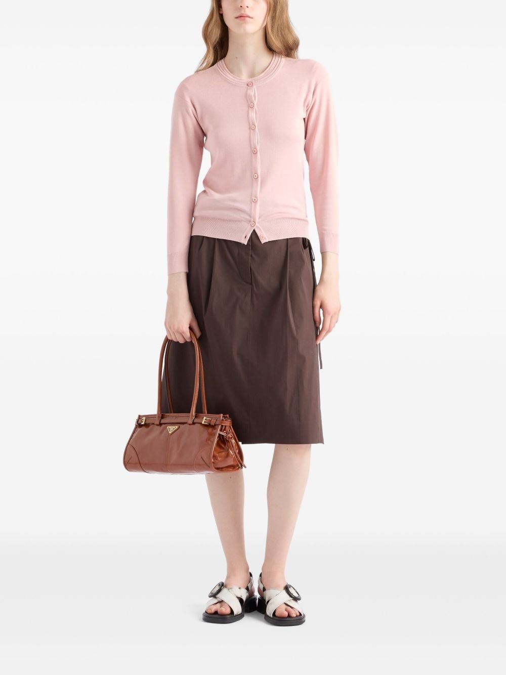 medium Bonnie leather tote bag - 2