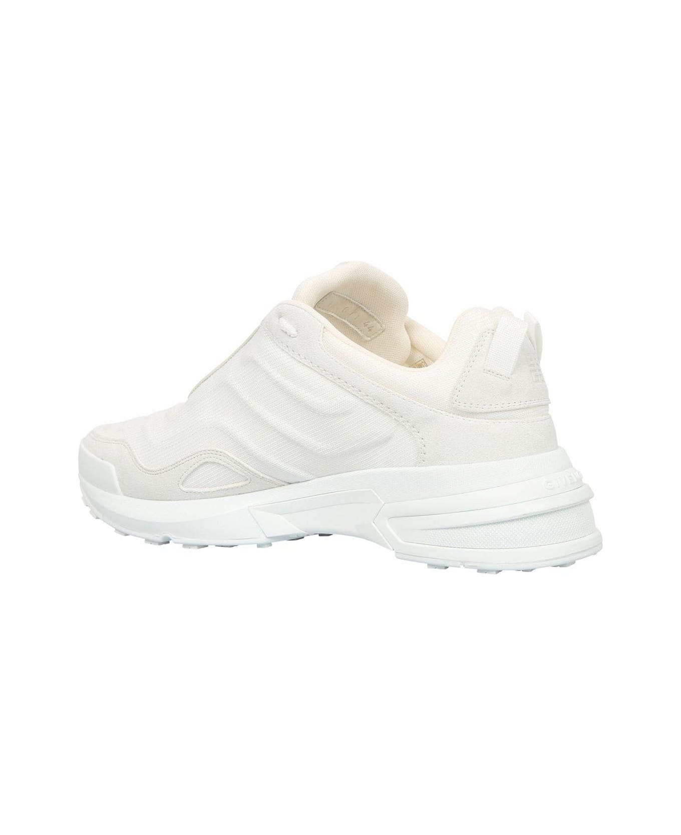 Round Toe Lace-up Sneakers - 3