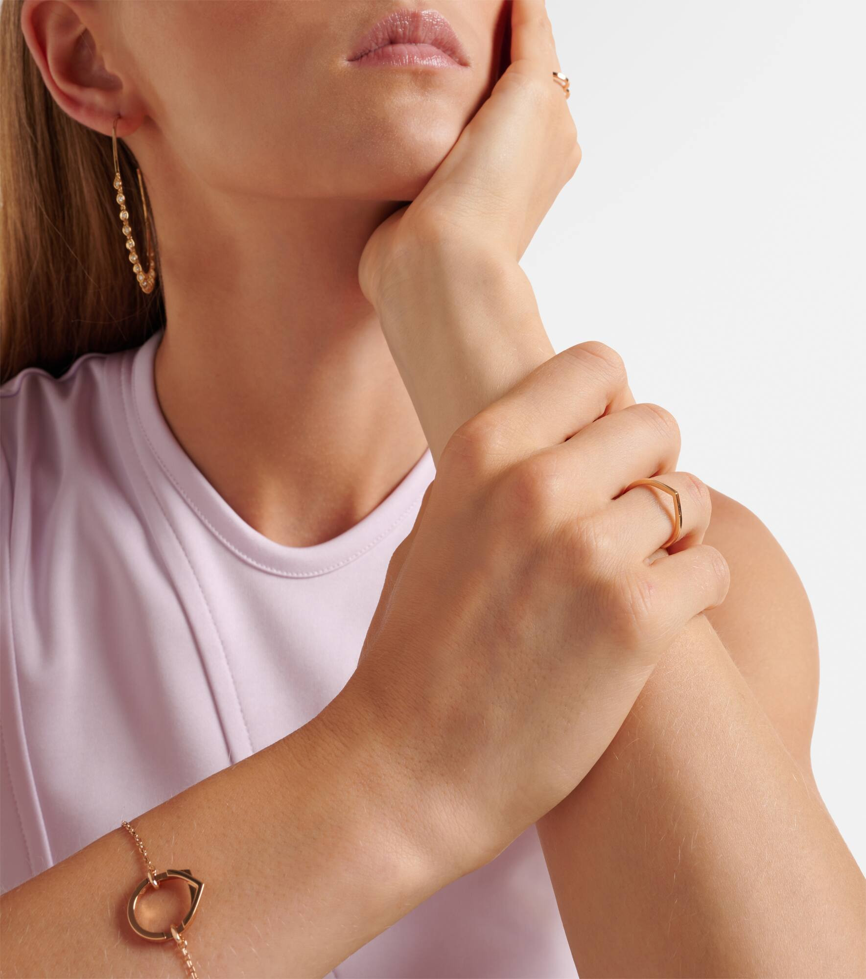 Antifer 18kt rose gold ring - 3