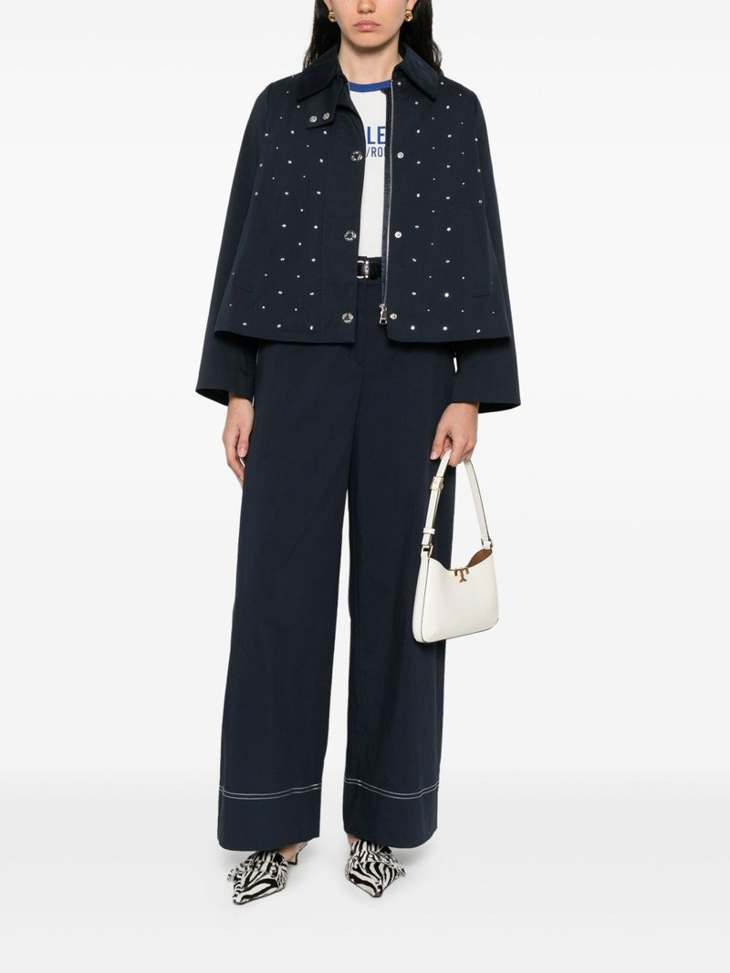 maje wide-leg trousers outlook