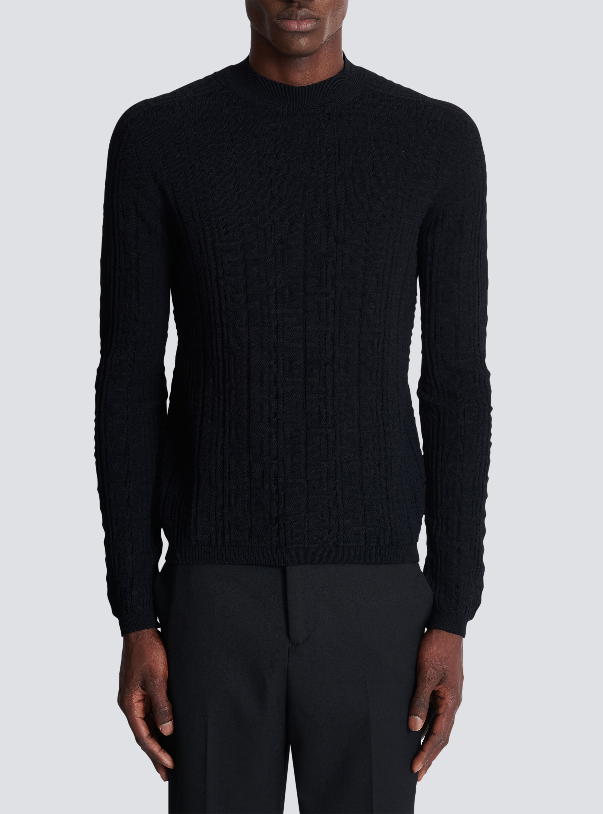 Silk and cotton knit PB jumper - 5