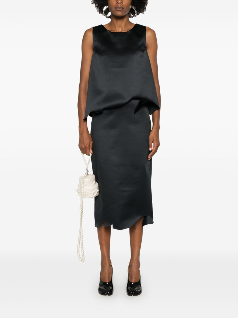 VIKTOR & ROLF asymmetric-hem midi skirt outlook