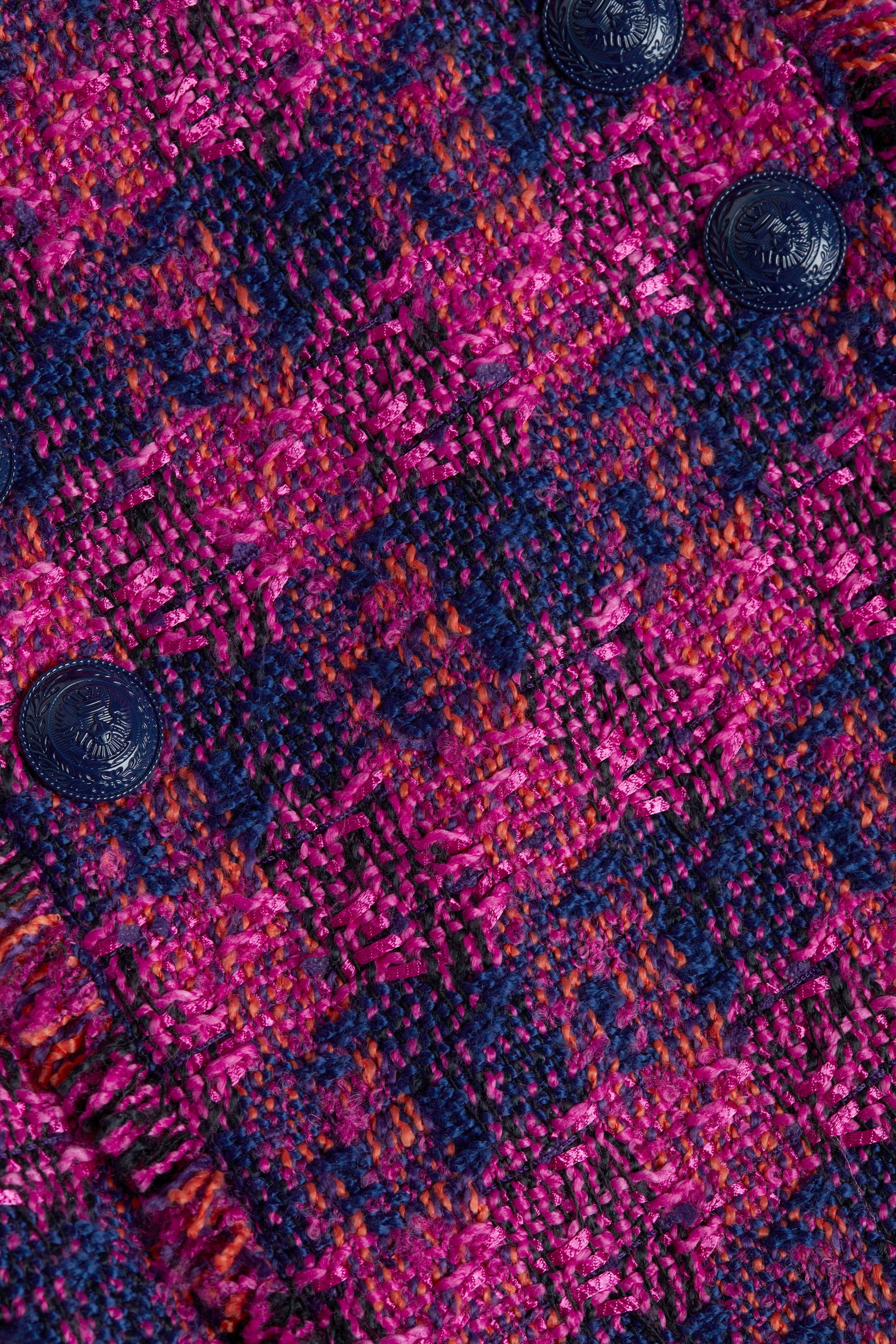 Kitty Tweed Pencil Skirt - 6