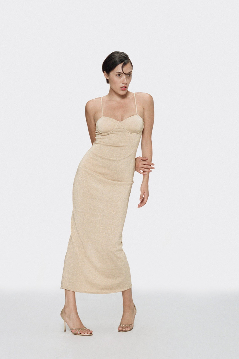 miaou FLORENCE DRESS - GOLD outlook