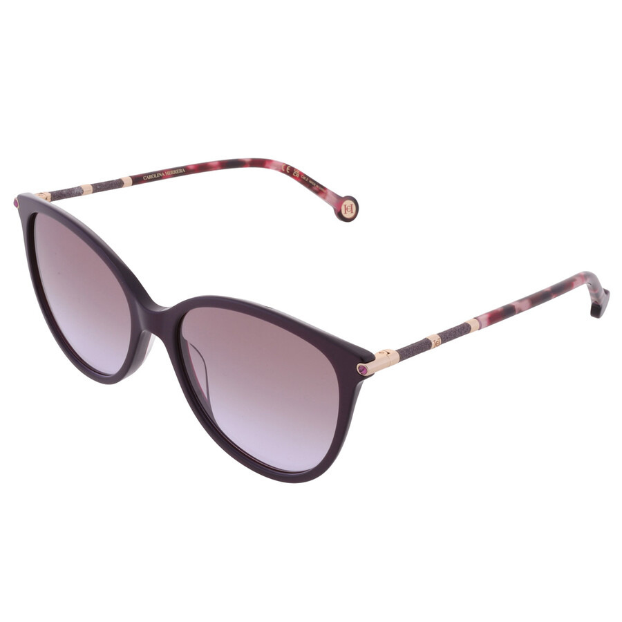 Carolina Herrera Violet Shaded Cat Eye Ladies Sunglasses HER 0189/G/S 0T1W/QR 57 - 3
