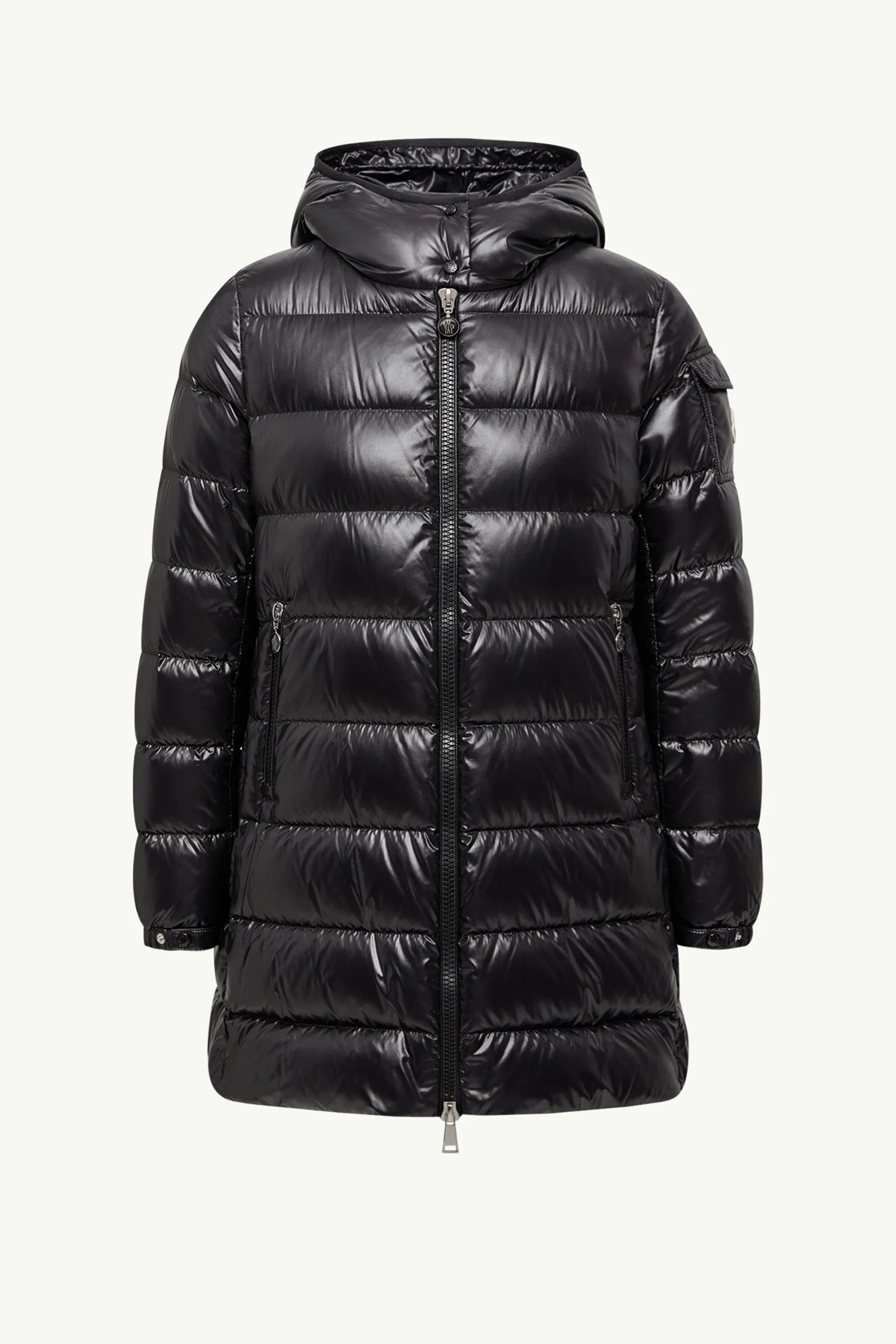 Courcelles Hooded Mid-Length Down Jacket - 1