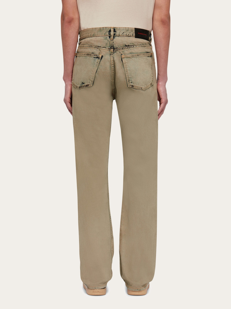Sand wash jeans 4