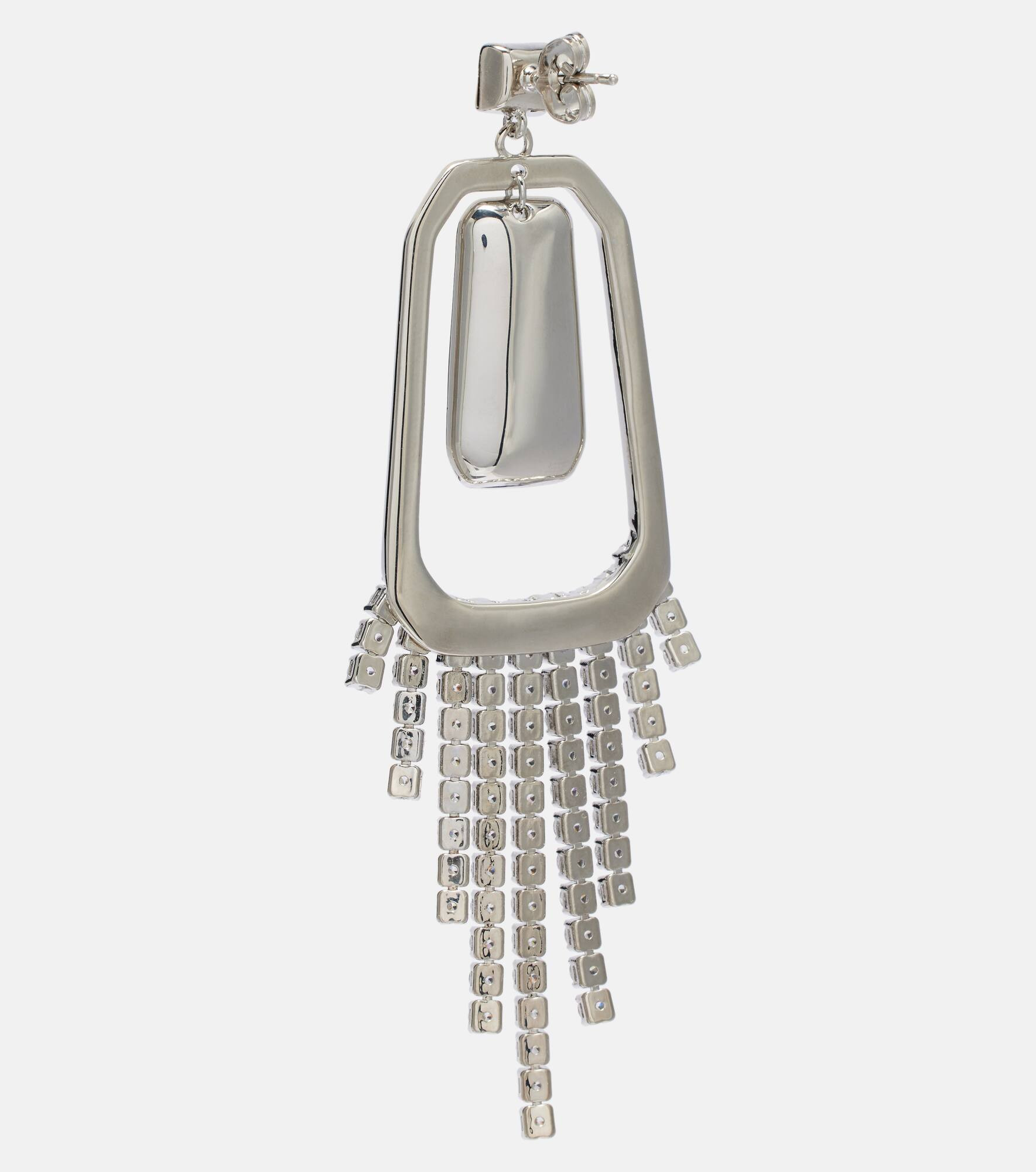 Embellished pendant earrings - 5