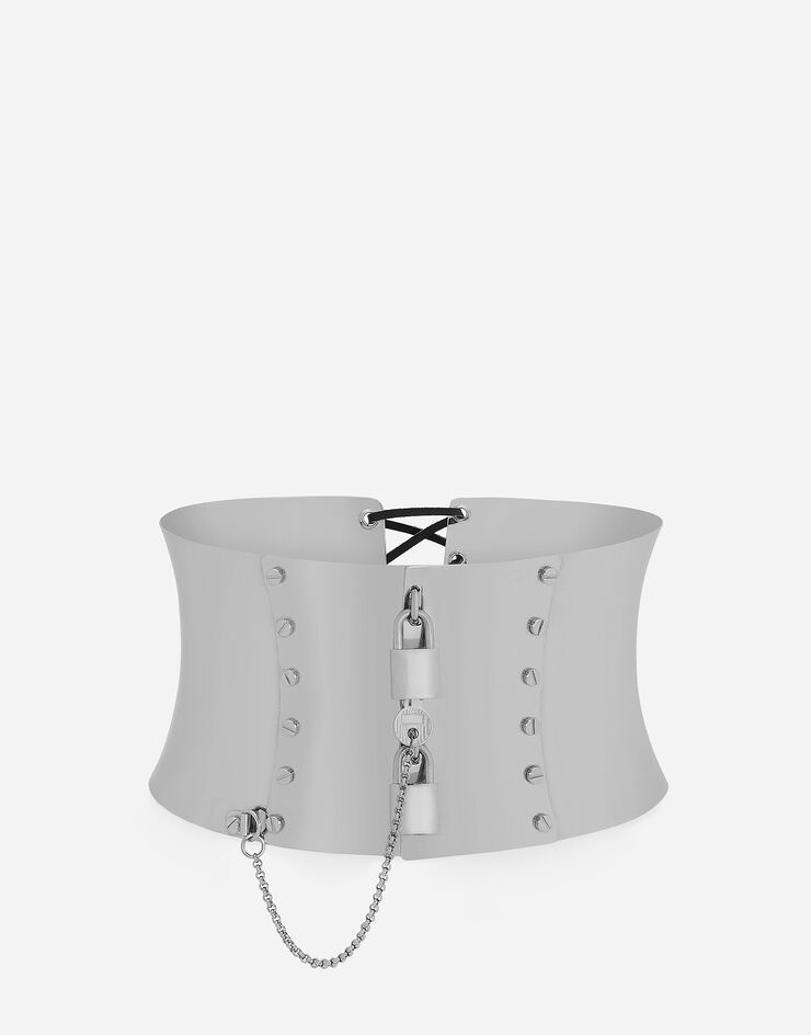 High corset belt with padlocks - 1