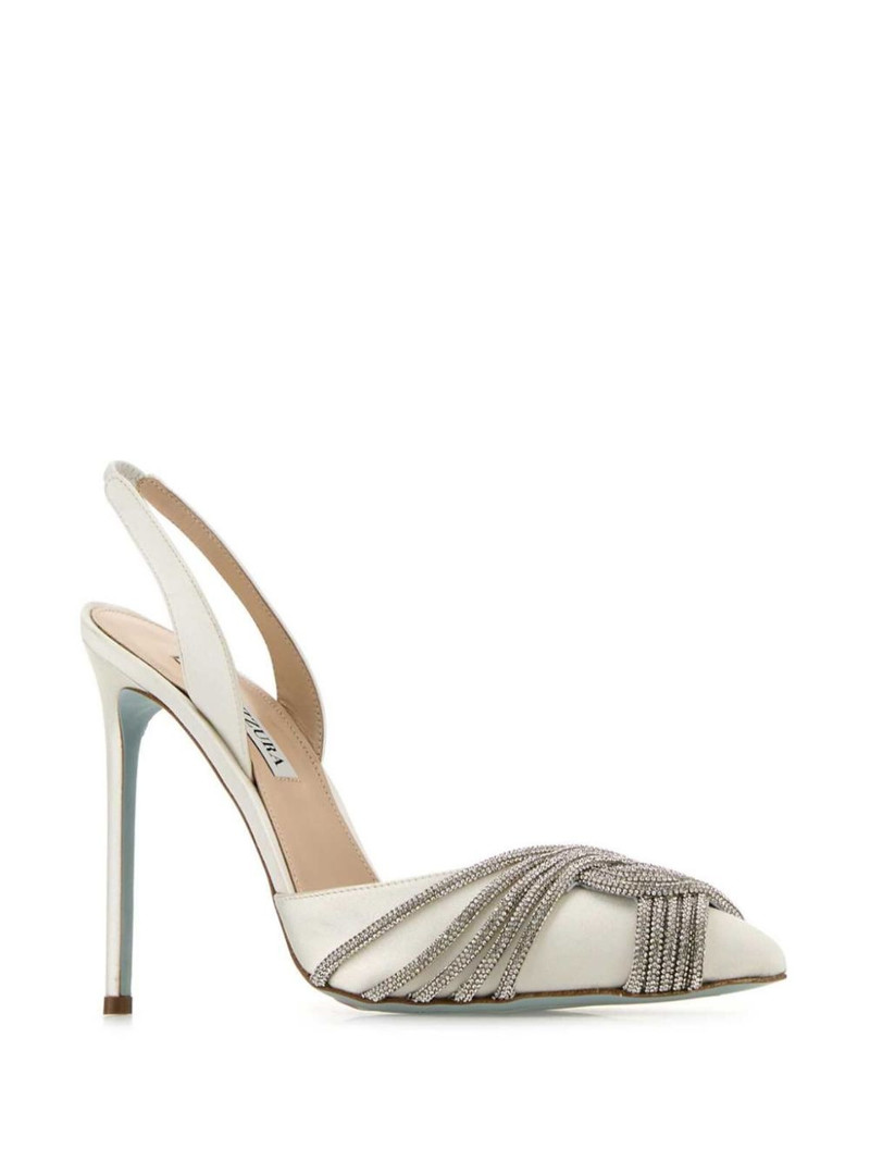 AQUAZZURA 105mm Gatsby pumps outlook