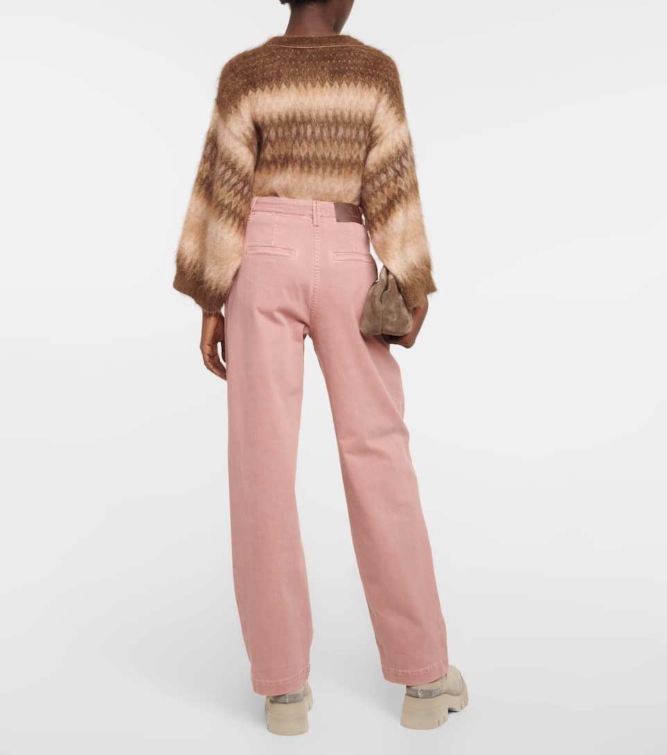 High-rise straight jeans - 3