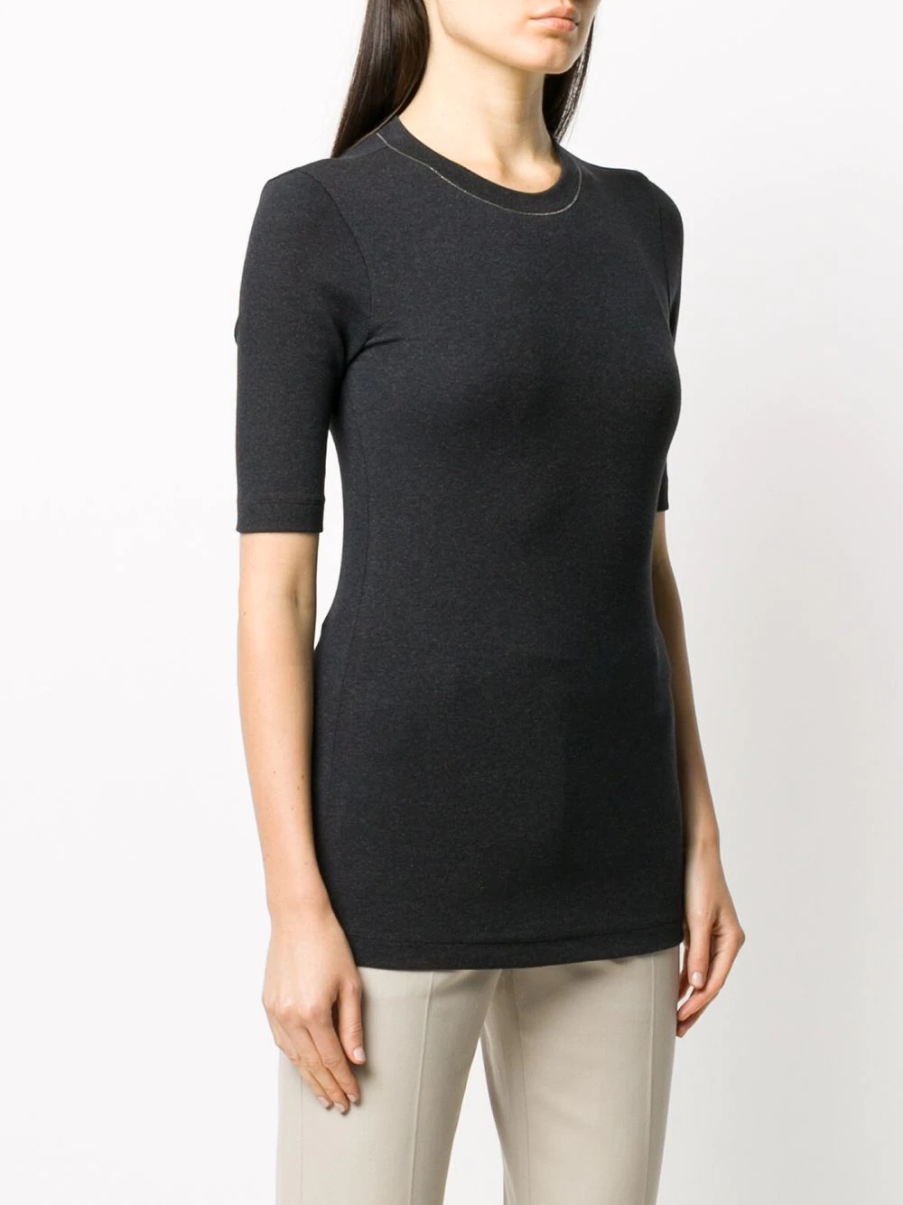 half-sleeve jumper - 3