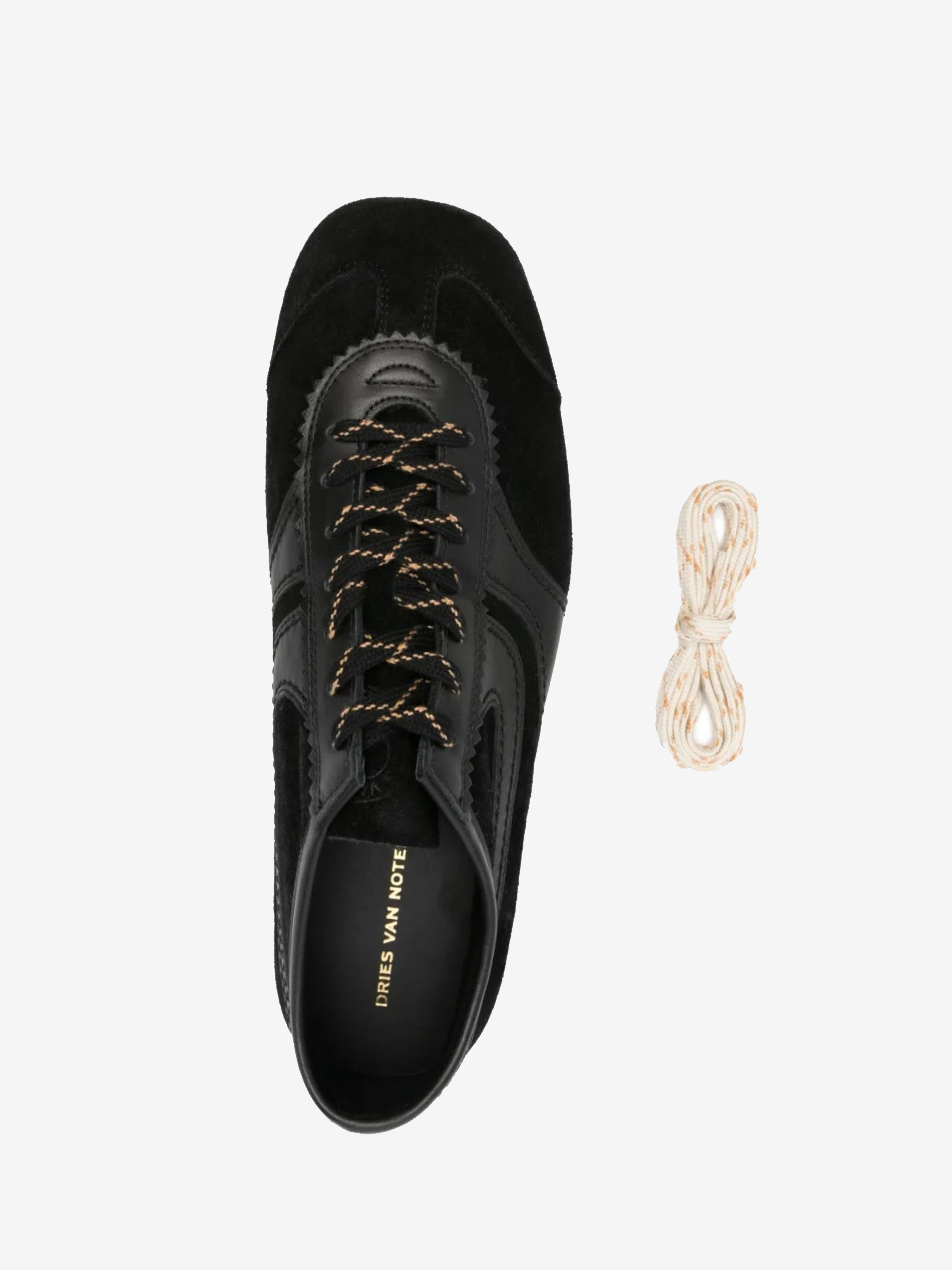 DRIES VAN NOTEN - Men Suede Sneakers - 4