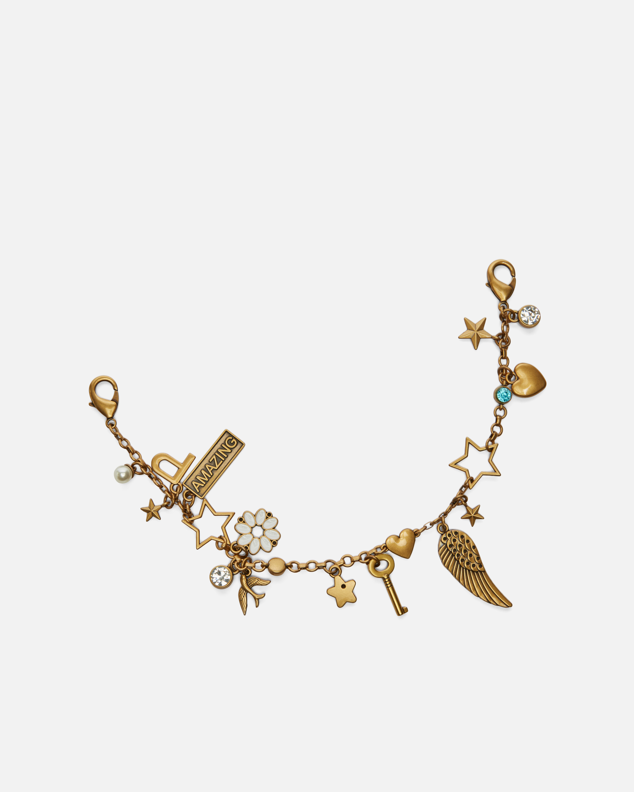 CHAIN CHARM WITH CHARMS - 1