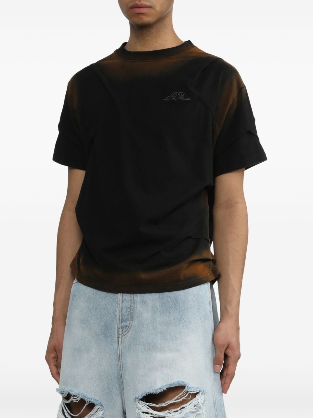 Mardro Gradient layered T-shirt - 3