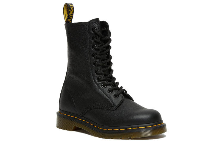 (WMNS) Dr. Martens 1490 VIRGINIA LEATHER HIGH BOOTS 22524001 - 2
