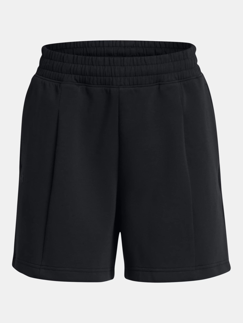 Women's UA Unstoppable Fleece Pleated Shorts - 1