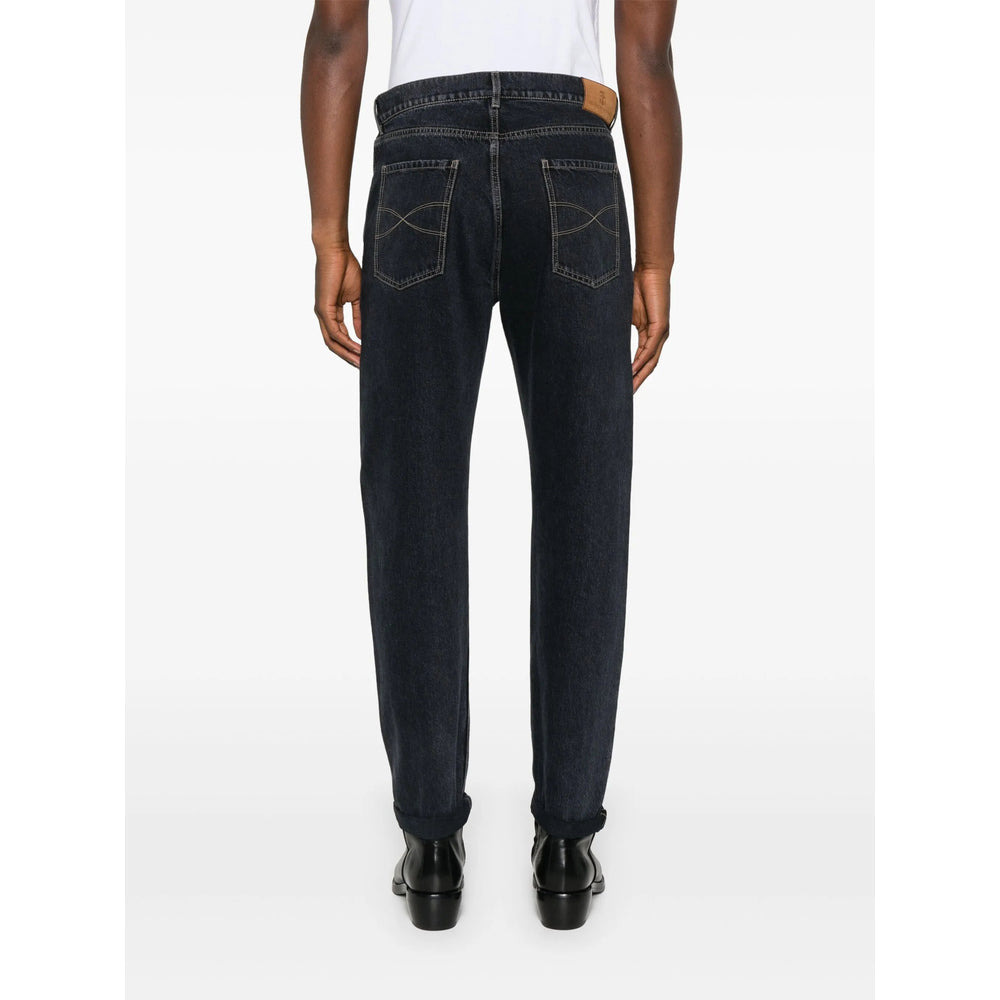 Brunello Cucinelli Blue Denim - Slim-Fit Jeans Men - 5