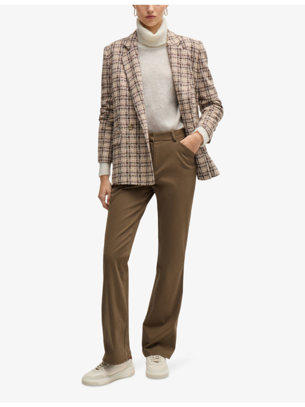 Argyle relaxed-fit roll-neck mohair and wool-blend jumper - 2