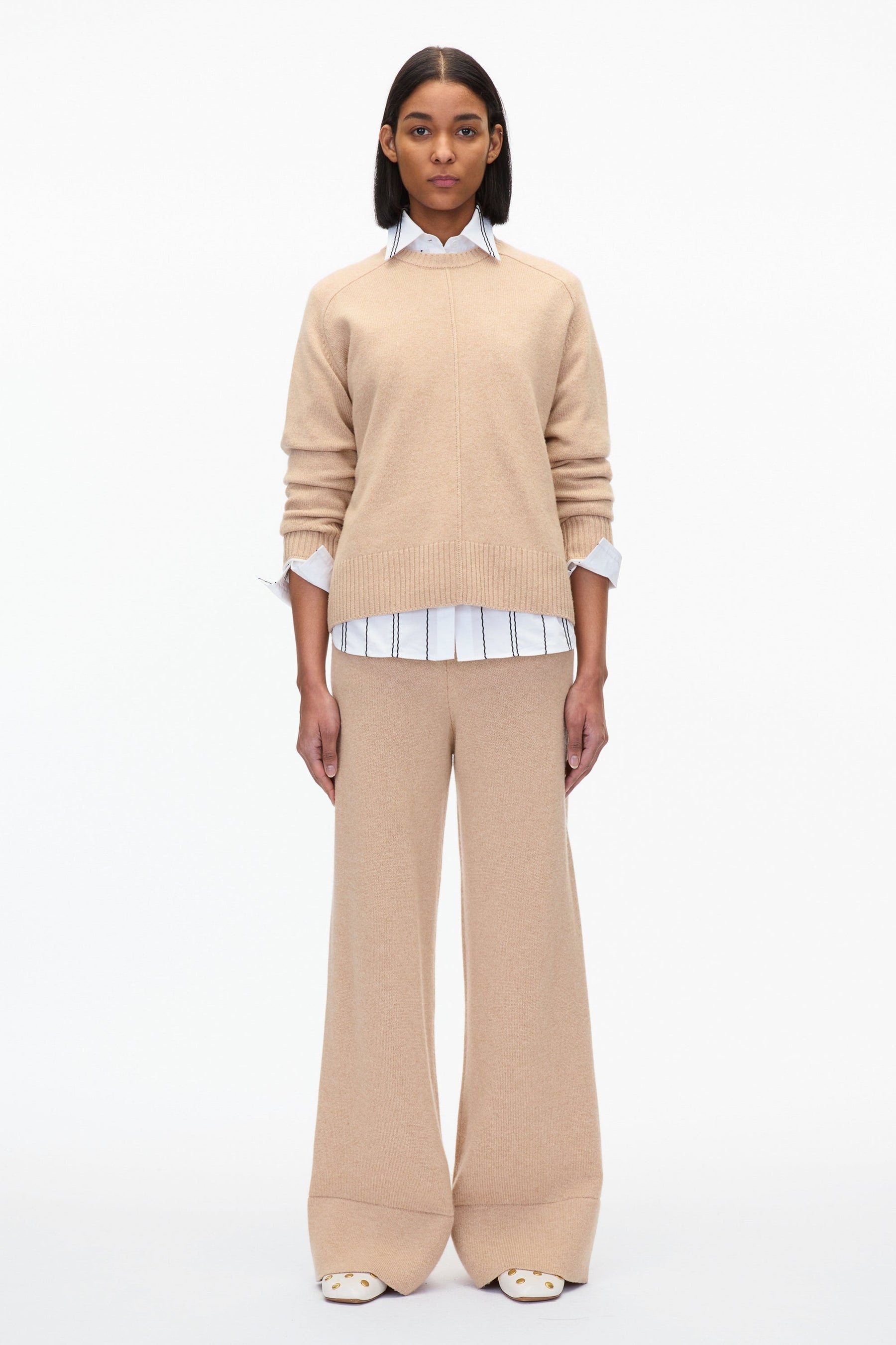Relaxed Crewneck with Contrast Trims - 5