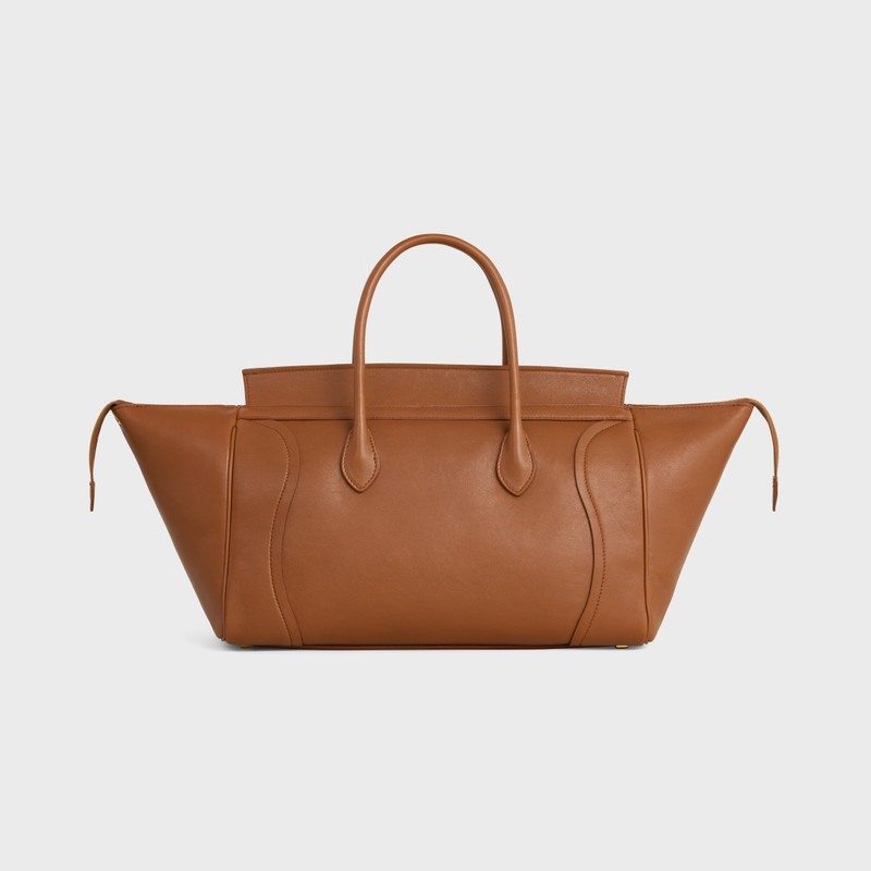 LUGGAGE IN SUPPLE SHINY LAMBSKIN 5