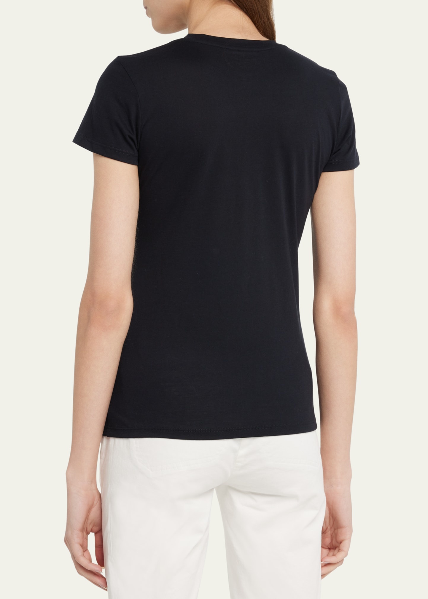 Essential Crewneck Pima Cotton Tee - 3
