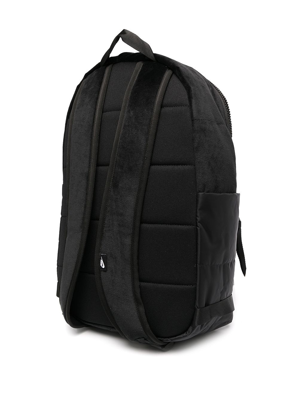 velour panel backpack - 3