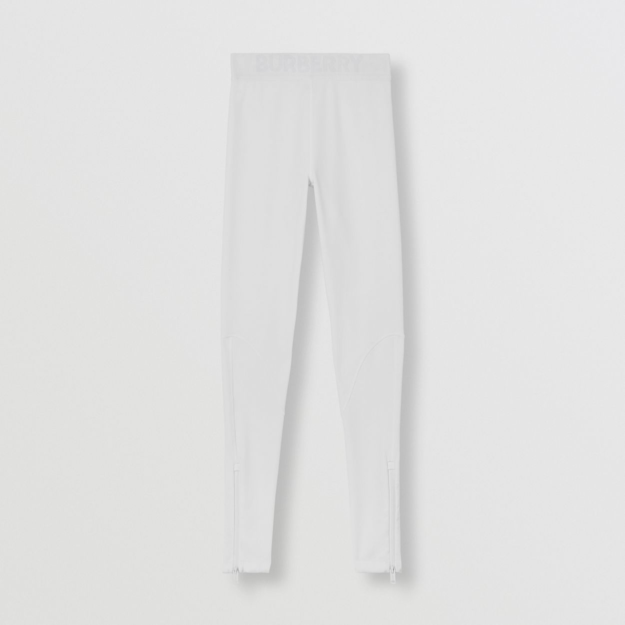 Logo Detail Stretch Jersey Leggings - 1