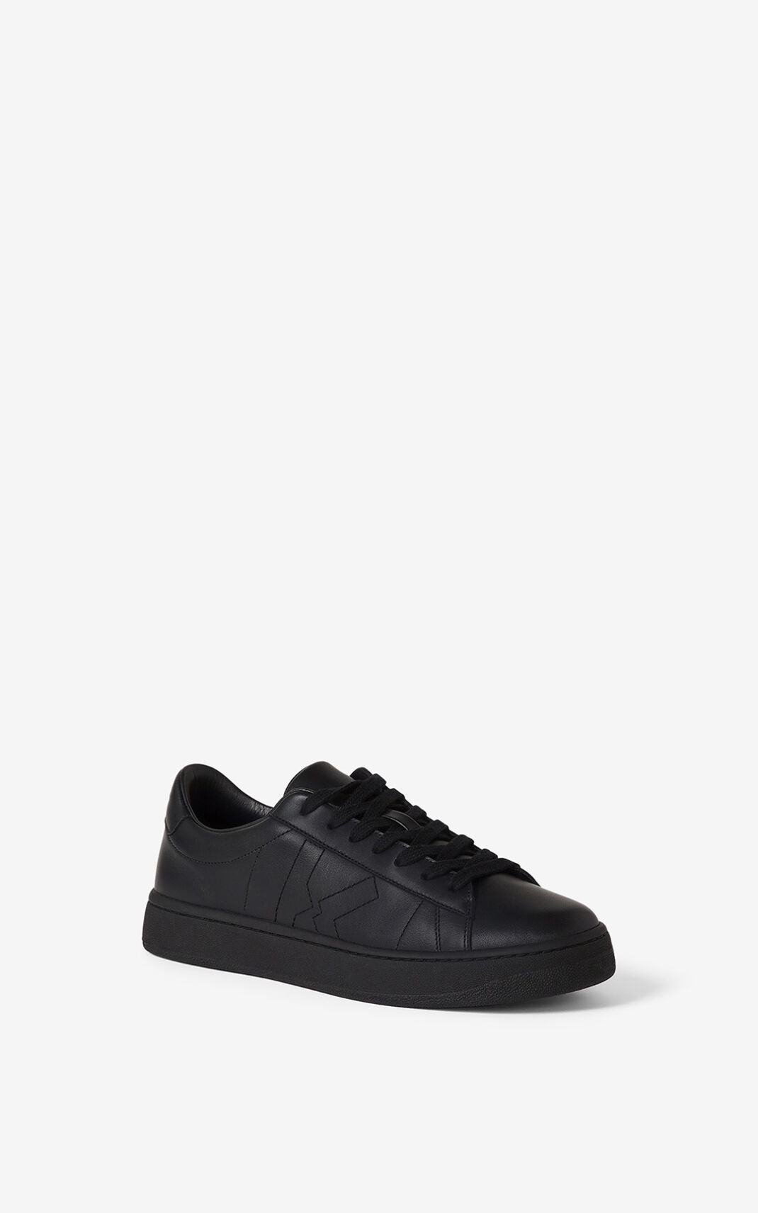 KENZO Kourt K Logo leather sneakers - 2