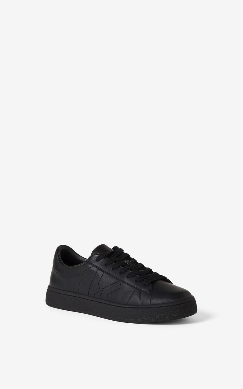 KENZO Kourt K Logo leather sneakers 2