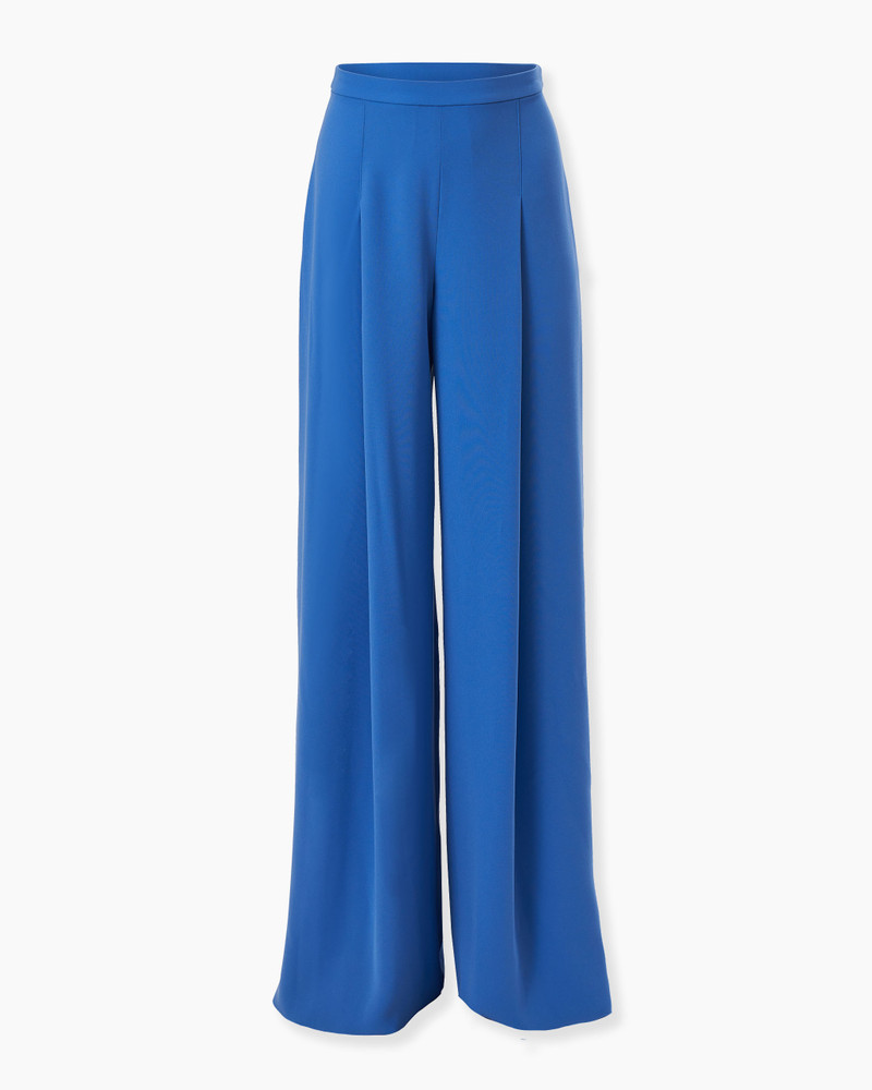 High-Waist Pleated Wide-Leg Pants 1