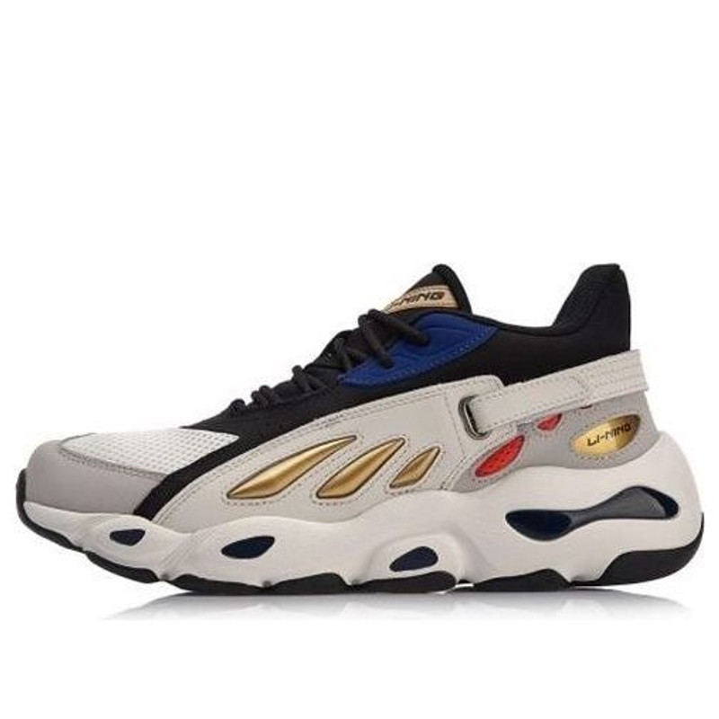 Li-Ning 세련된 신발 '베이지 블랙'AGLN069-13 - 1