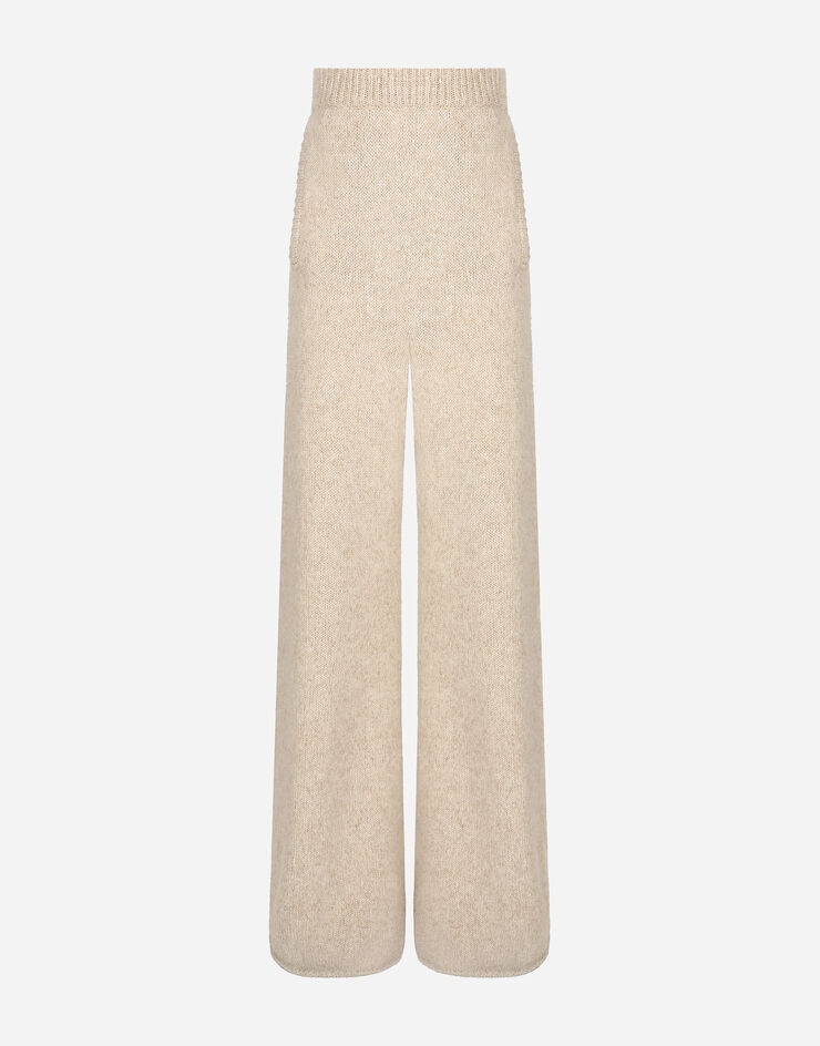 Flared llama wool pants - 1