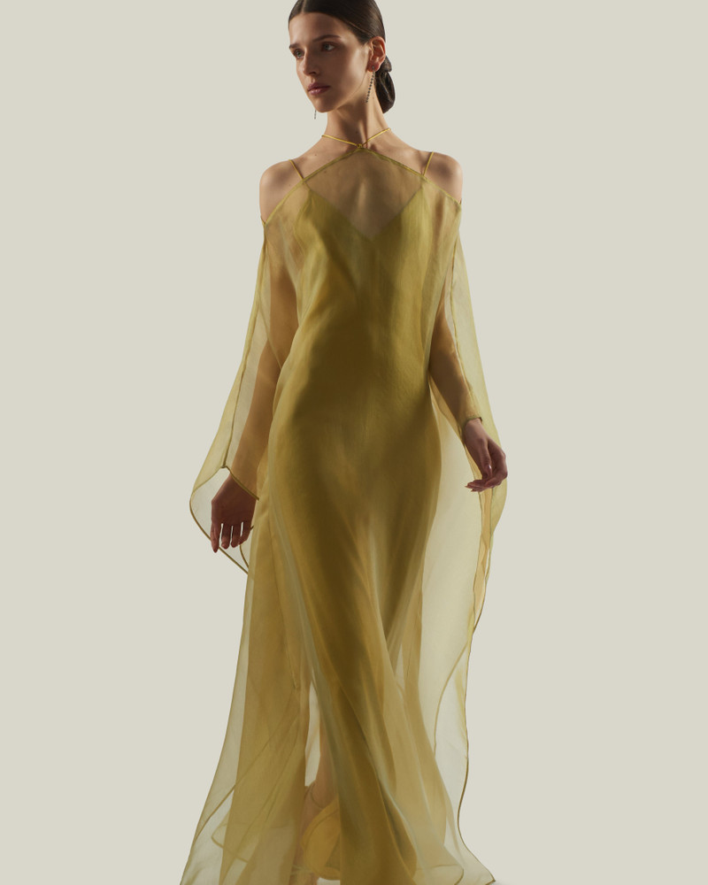 Sza Sza Spirito Kaftan in Gold Kiwi 5