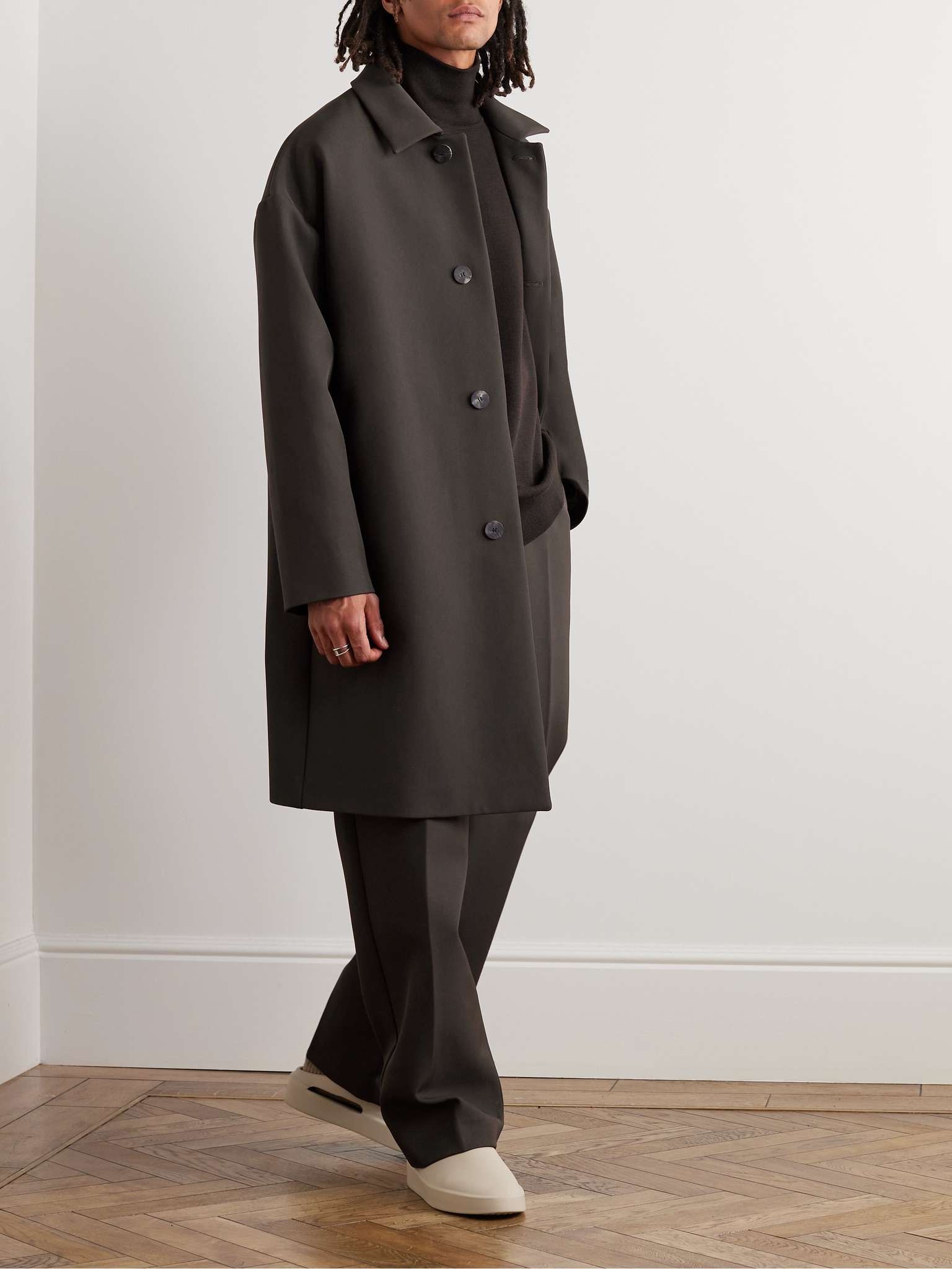 Eternal Cotton and Wool-Blend Twill Coat - 2