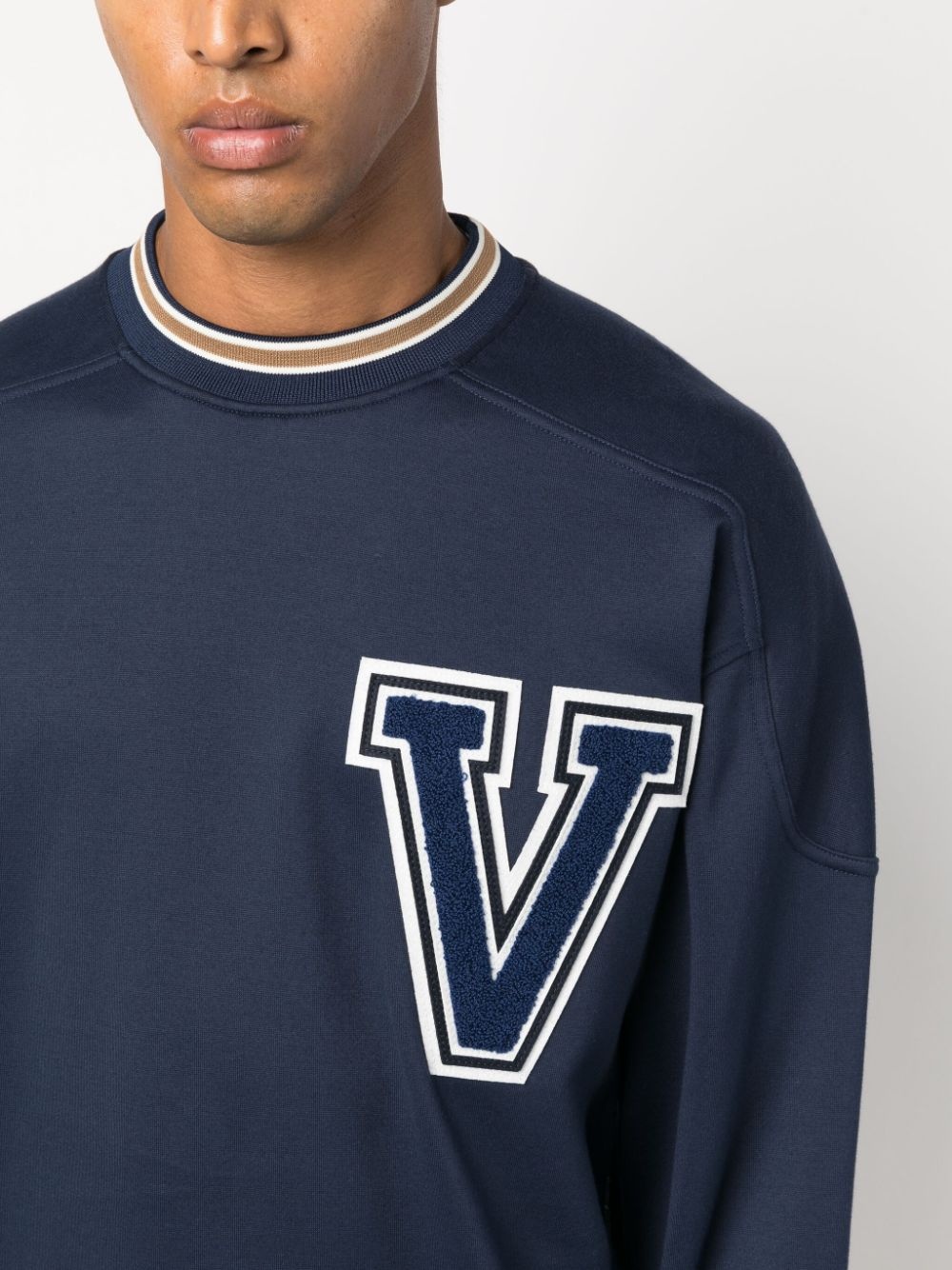 VLogo crew-neck sweatshirt - 5