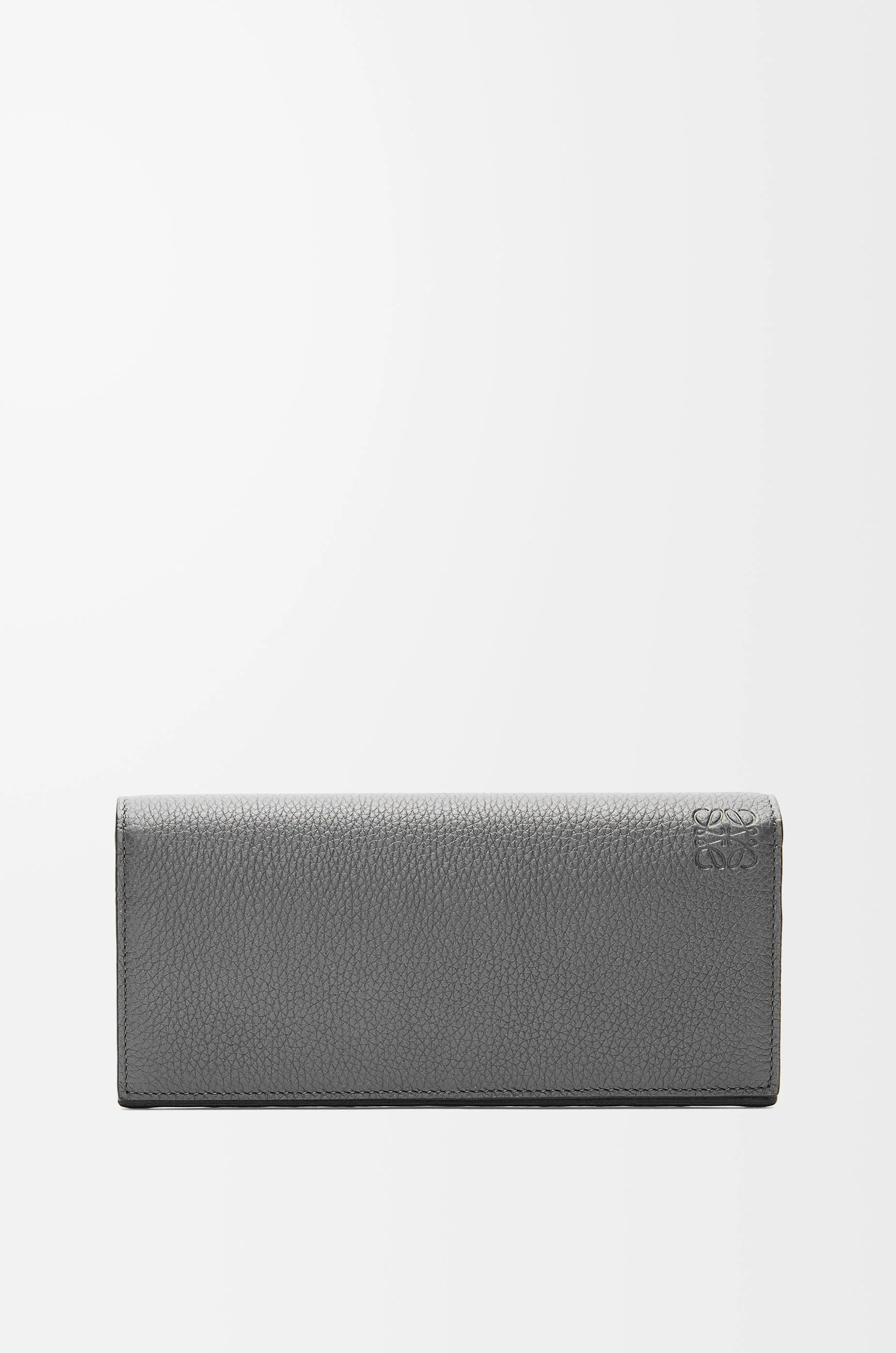 Long horizontal wallet in soft grained calfskin - 1