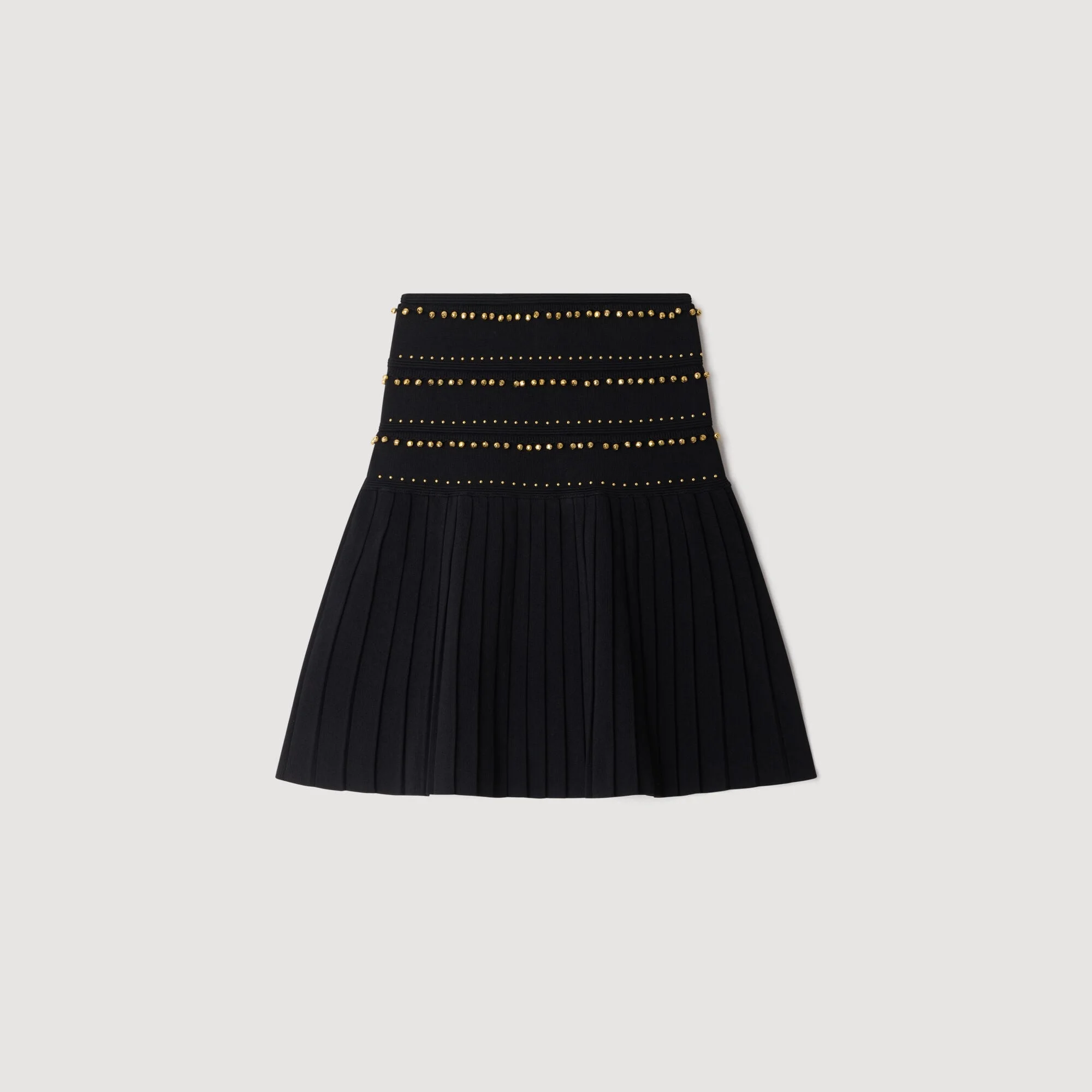 MINI SKIRT WITH TASSELS - 1